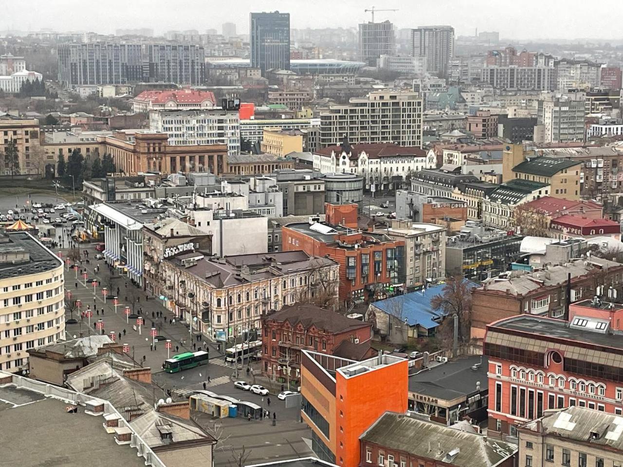 Мост Сити Видовая Dnipro Esterno foto